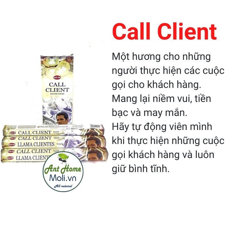 Hương nhang HEM10 Call client