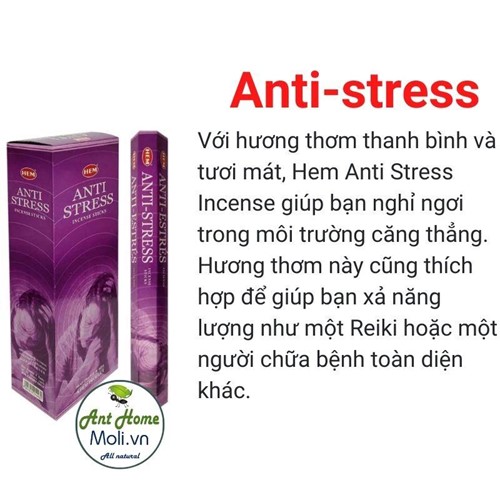 Hương nhang HEM3 Anti - stress