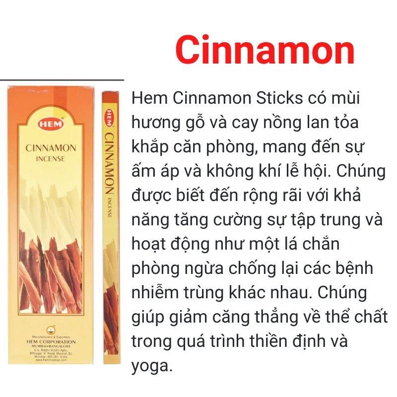 Hương nhang HEM15 Cinnamon