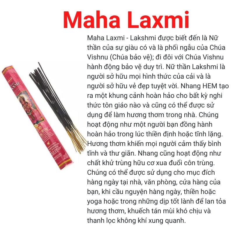 Hương Nhang HEM48 Maha Laxmi