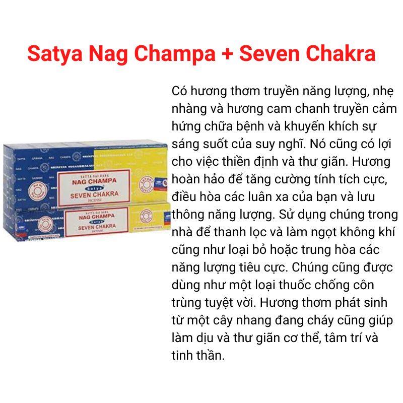 Satya Nag Champa +7 Chakra