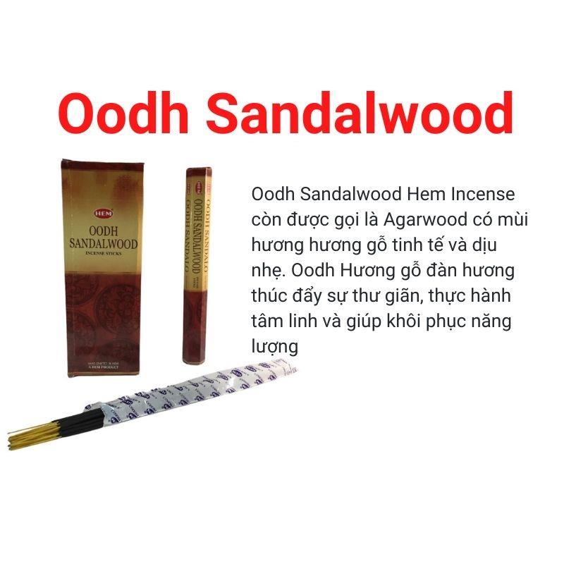 Hương Nhang HEM53 Oodh Sandalwood