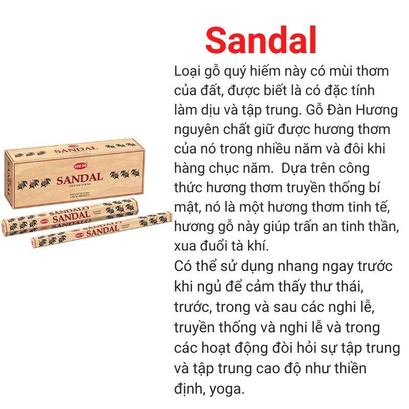 Hương nhang HEM77 Sandal