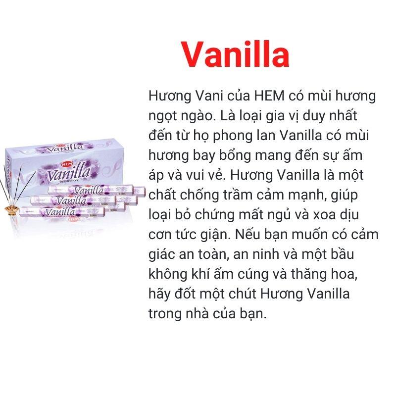 Hương nhang HEM87 Vanilla